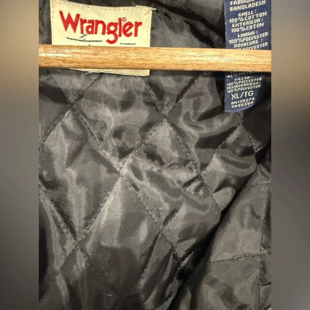 Wrangler Gray Quilted Jacket